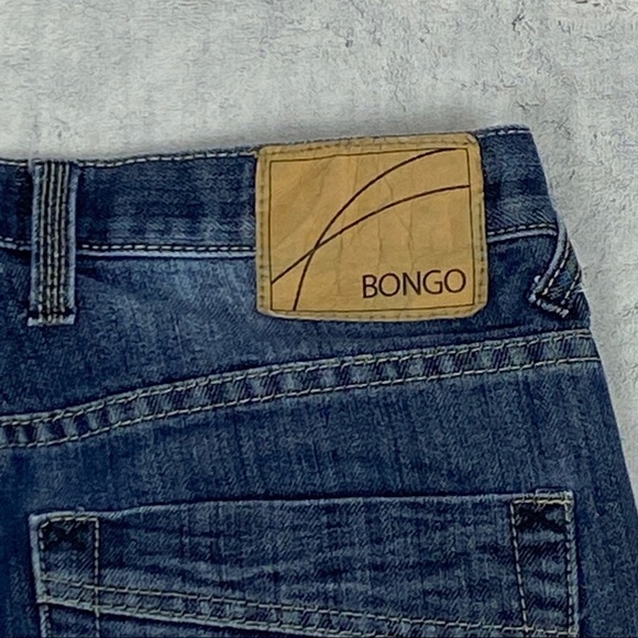 Bongo Slim Straight Jeans 30W 31L Medium Wash - Picture 4 of 10